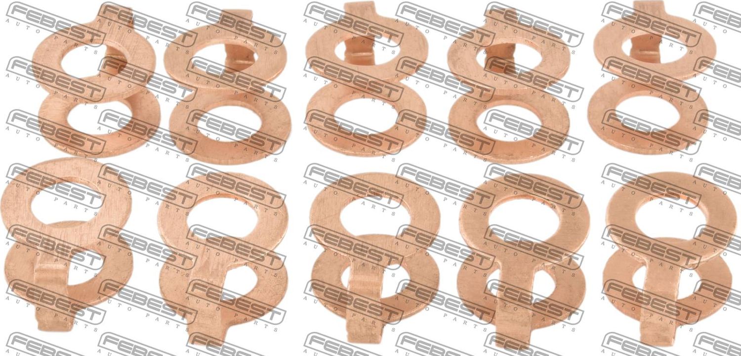 Кольцо форсунки уплотнительное Febest для Mitsubishi Pajero III 2000-2006. Артикул RINGFL-020-PCS10