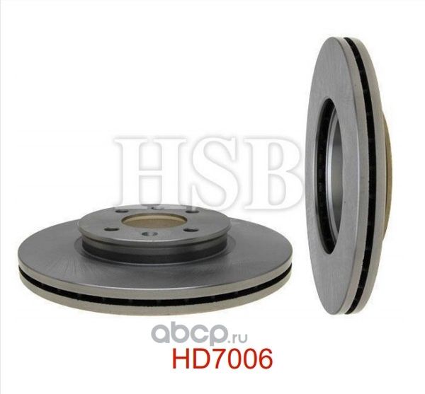 Диск тормозной пер. (HSB). Артикул HD7006
