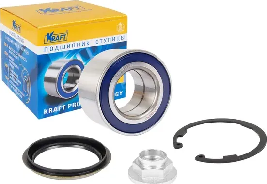 ПОДШИПНИК СТУПИЦЫ ПЕРЕДНЕГО КОЛЕСА, КОМПЛЕКТ KIA S (Kraft). Артикул KT204540