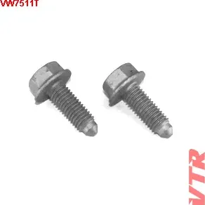 Болт крепления шаровой комплект 2 шт. (VTR). Артикул VW7511T