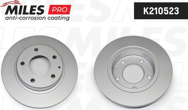 Тормозной диск Miles задний для Mazda 626 IV (GE) 1991-1997. Артикул K210523