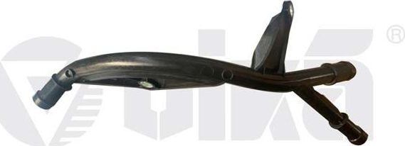 Патрубок радиатора (системы охлаждения) Vika (полимерный материал). Артикул 11211889701