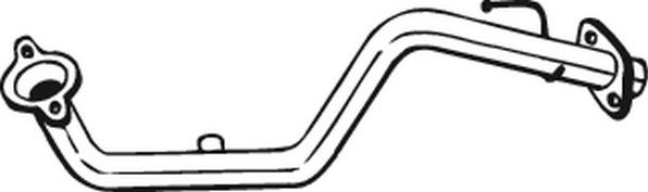 Глушитель (труба приемная) Bosal передний для Nissan Note I 2007-2012. Артикул 790-553