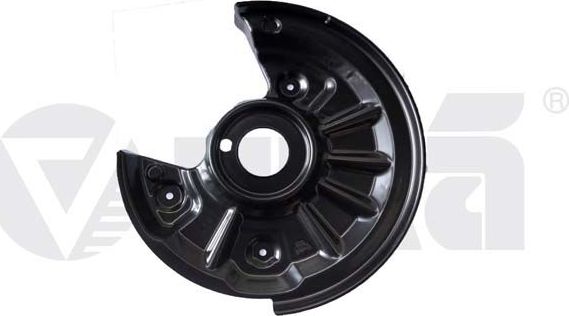 Кожух (щиток) тормозного диска Vika задний левый для Volkswagen Golf Sportsvan I 2014-2026. Артикул 66151756901