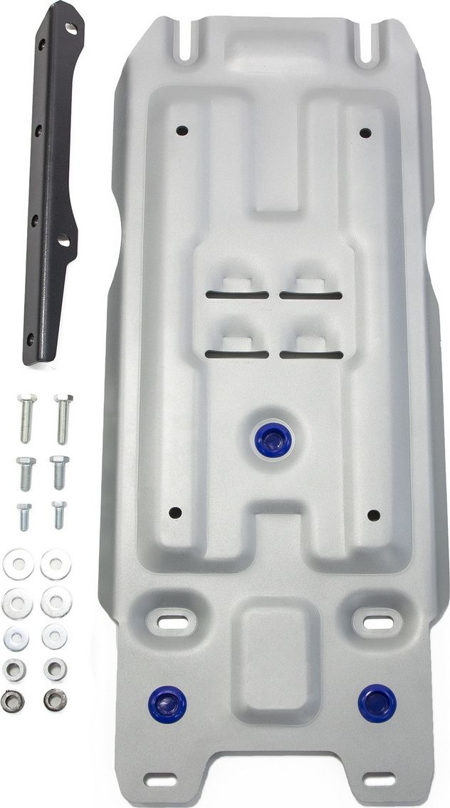 Защита алюминиевая Rival для КПП Lexus LX 570 2007-2015 2015-2026. Артикул 333.9507.1