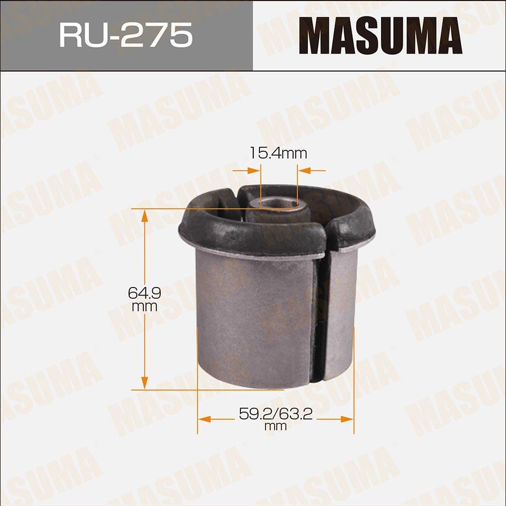 Сайлентблок заднего рычага подвески Masuma. Артикул RU-275
