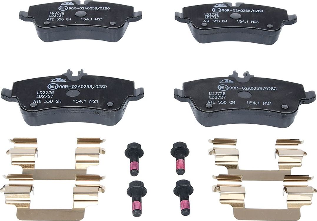 Тормозные колодки ATE Ceramic. Артикул 13.0470-2727.2