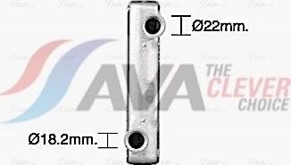 Радиатор отопителя (печки) AVA. Артикул MS6779