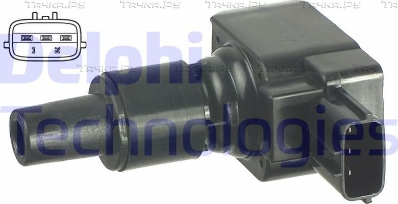 Катушка зажигания Delphi для Mazda RX-8 I 2003-2012. Артикул GN10508-12B1