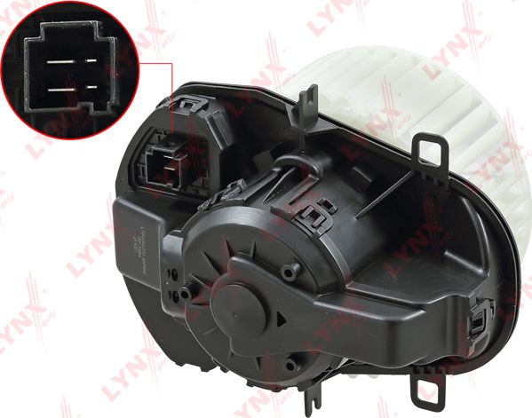 Вентилятор, мотор печки (отопителя) салона LYNXauto для Volkswagen Touareg II 2010-2018. Артикул RF-1684