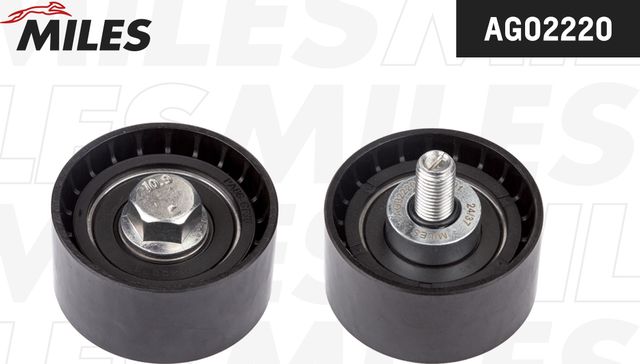 Направляющий (ведущий) ролик ремня ГРМ Miles. Артикул AG02220