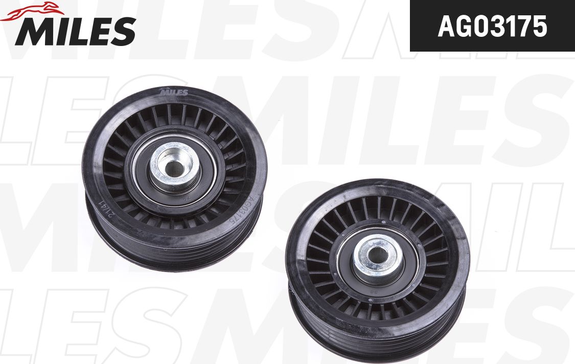 Натяжной ролик (натяжитель) приводного ремня Miles. Артикул AG03175