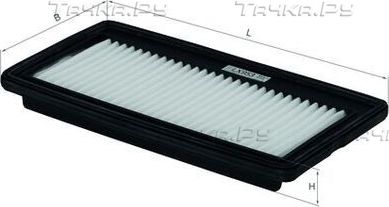 Воздушный фильтр Mahle для Hyundai Atos 1998-2003. Артикул LX 953
