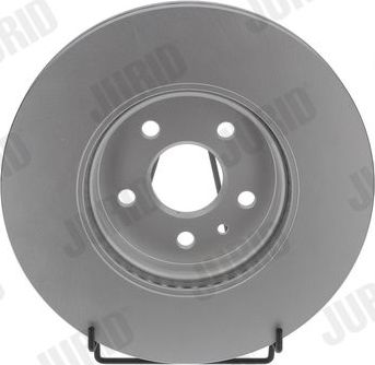 Тормозной диск Jurid для Opel Mokka I 2012-2026. Артикул 563145JC