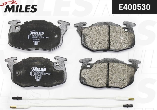 Тормозные колодки Miles (Low-Metallic). Артикул E400530