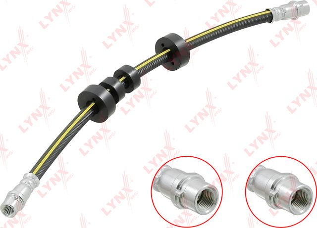 Тормозной шланг LYNXauto передний правый для Volkswagen Transporter T4 1995-2003. Артикул BL-3089