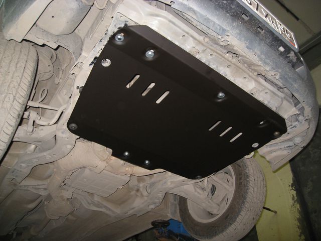 Защита Alfeco для картера Subaru Impreza II GD, GG правый руль 2000-2007. Артикул ALF.22.30