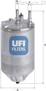 Топливный фильтр UFI. Артикул 31.960.01