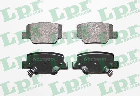 Тормозные колодки LPR. Артикул 05P1576