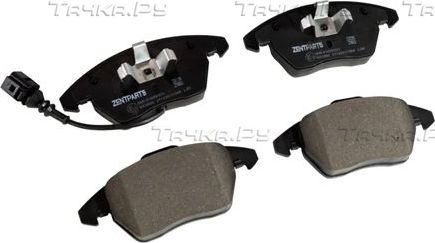Тормозные колодки Zentparts. Артикул Z07233