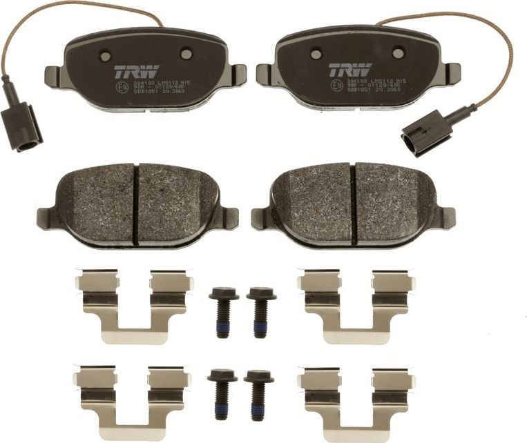 Тормозные колодки TRW. Артикул GDB1851