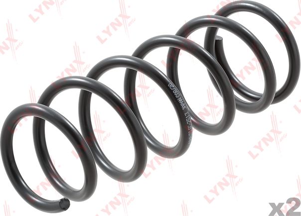 Пружина подвески LYNXauto задняя для Nissan Almera N15 1995-1996. Артикул SC-2513