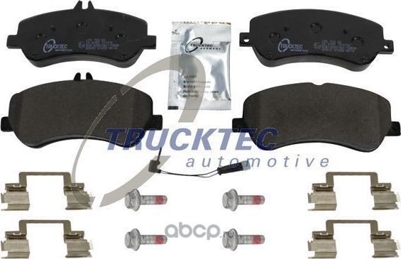 Тормозные колодки Trucktec Automotive. Артикул 02.35.498