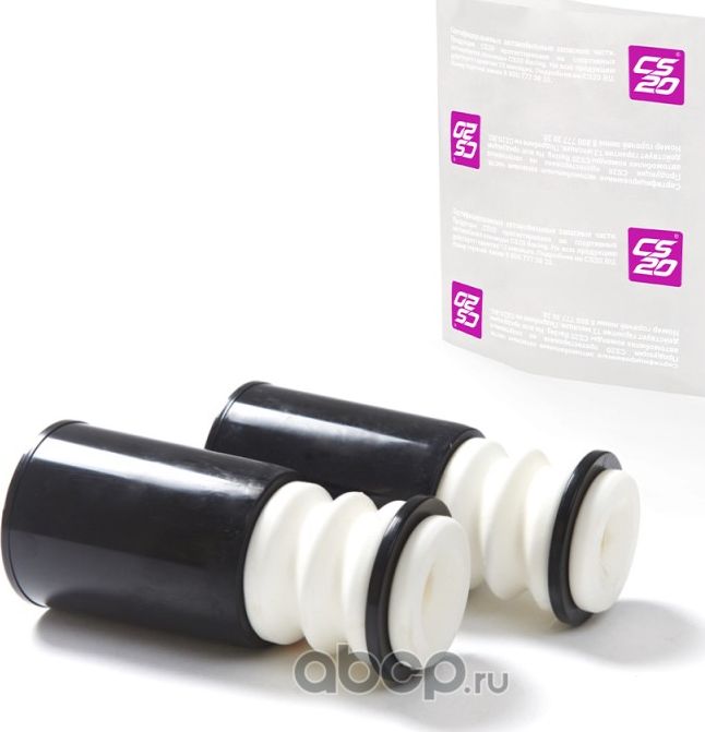 отбойник передней стойки CS20 для а/м LADA Vesta пенополиуретан БЕЛЫЙ с пыльнико (CS-20). Артикул 11076