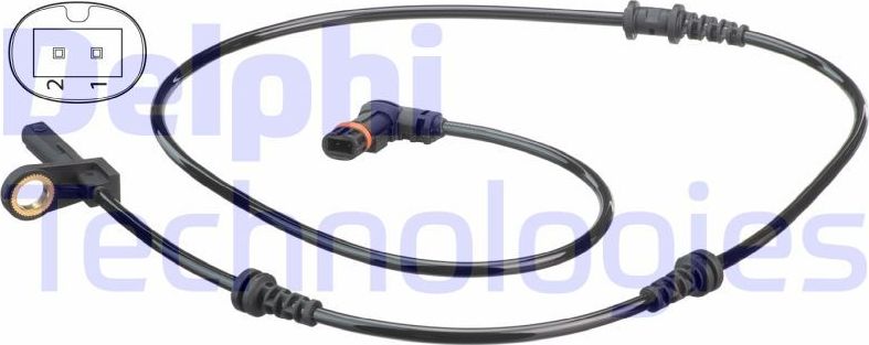 Датчик ABS Delphi. Артикул SS20542