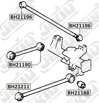 САЙЛЕНБЛОК ПОДВЕСКИ Jikiu. Артикул BH21188