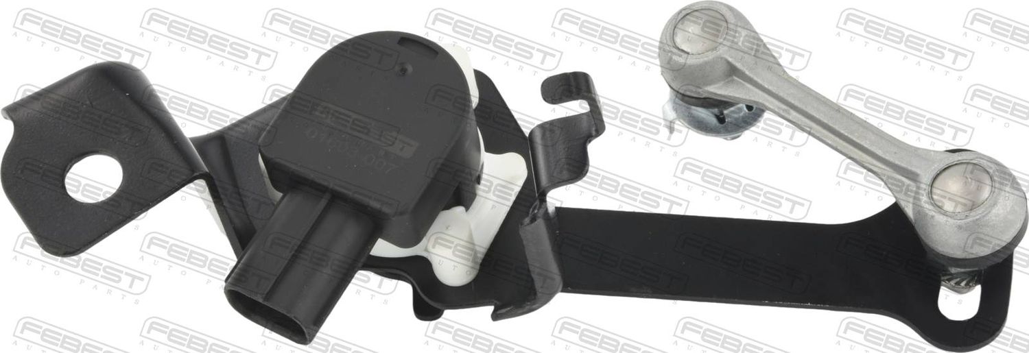 ДАТЧИК ПОЛОЖЕНИЯ КУЗОВА ПЕРЕДНИЙ ПРАВЫЙ (С ТЯГОЙ) Febest. Артикул 01603-007