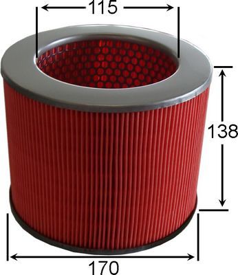 Воздушный фильтр JS Asakashi. Артикул A327J