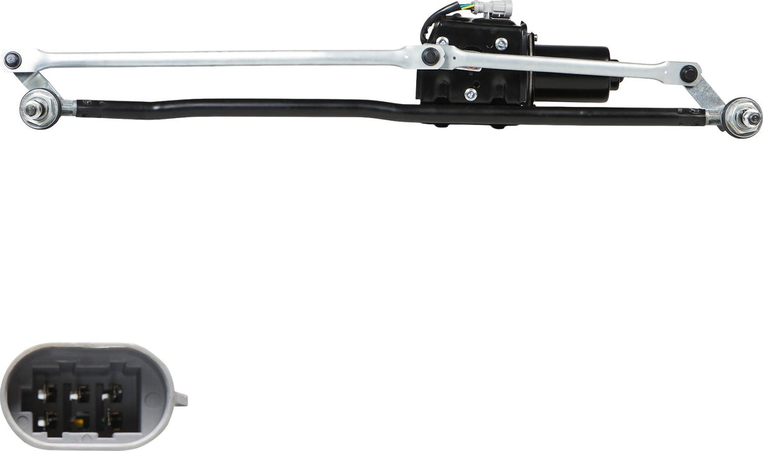 Трапеция стеклоочистителя (дворника) (в сборе) StartVOLT (Стальная труба) передний для IVECO Daily III 1999-2007. Артикул VWA 16061