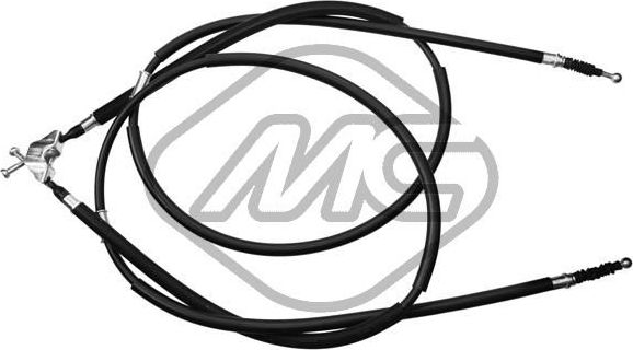 Трос ручника (тросик ручного тормоза) Metalcaucho. Артикул 82540