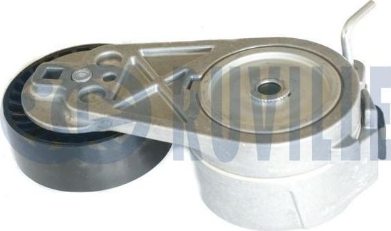 Натяжной ролик (натяжитель) приводного клинового зубчатого ремня Ruville для Lancia Ypsilon III (Type 846) 2011-2026. Артикул 542308