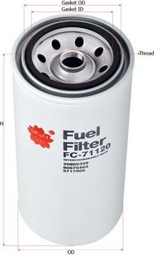 Топливный фильтр Sakura. Артикул FC-71120