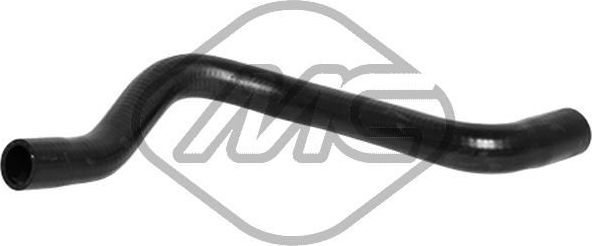 Патрубок радиатора (системы охлаждения) Metalcaucho. Артикул 98838