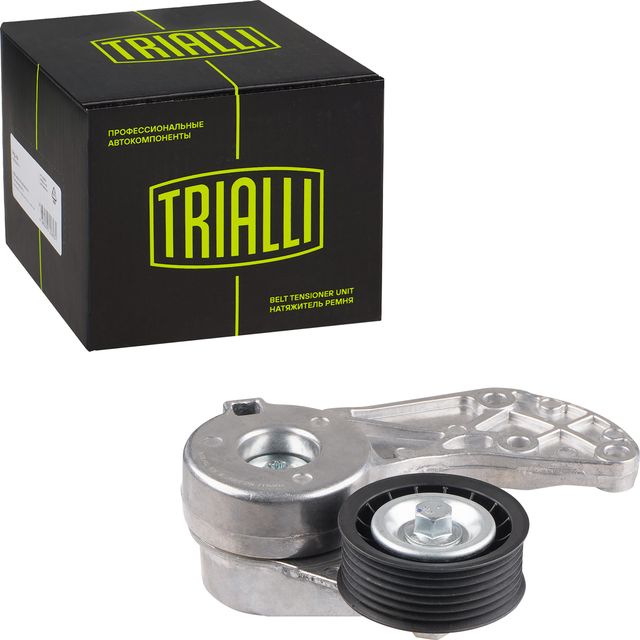Натяжной ролик (натяжитель) приводного клинового зубчатого ремня Trialli. Артикул CM 5378