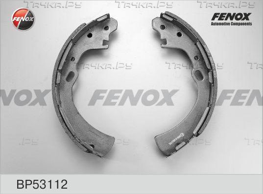 Тормозные колодки Fenox. Артикул BP53112