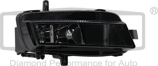 Фара противотуманная DPA правая для Volkswagen Golf VII 2012-2026. Артикул 99411112502