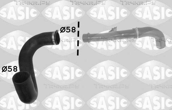 Патрубок интеркулера Sasic. Артикул 3336309