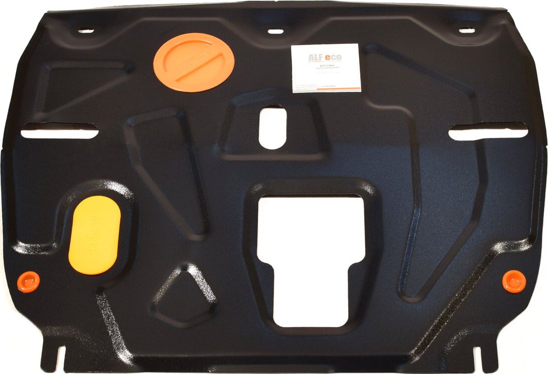 Защита алюминиевая Alfeco (4 мм) для картера и КПП Kia Sorento IV 2020-2026. Артикул ALF.11.48AL4