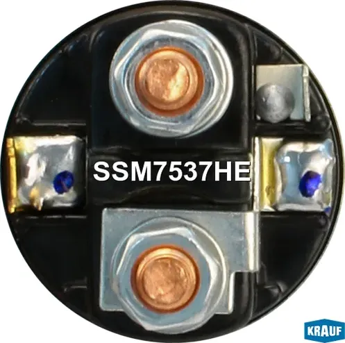 Втягивающее реле стартера Krauf. Артикул SSM7537HE