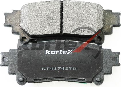 Колодки торм. задн. к-т (Kortex). Артикул KT4174STD