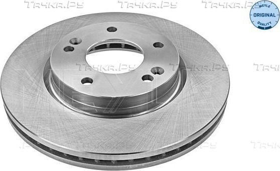 Тормозной диск Meyle Original передний для Hyundai Santa Fe I 2001-2006. Артикул 37-15 521 0010