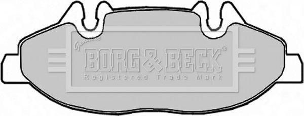 Тормозные колодки Borg & Beck. Артикул BBP1949