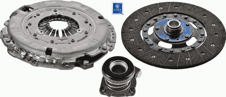 Сцепление (комплект) SACHS XTend Kit plus CSC. Артикул 3000 990 556