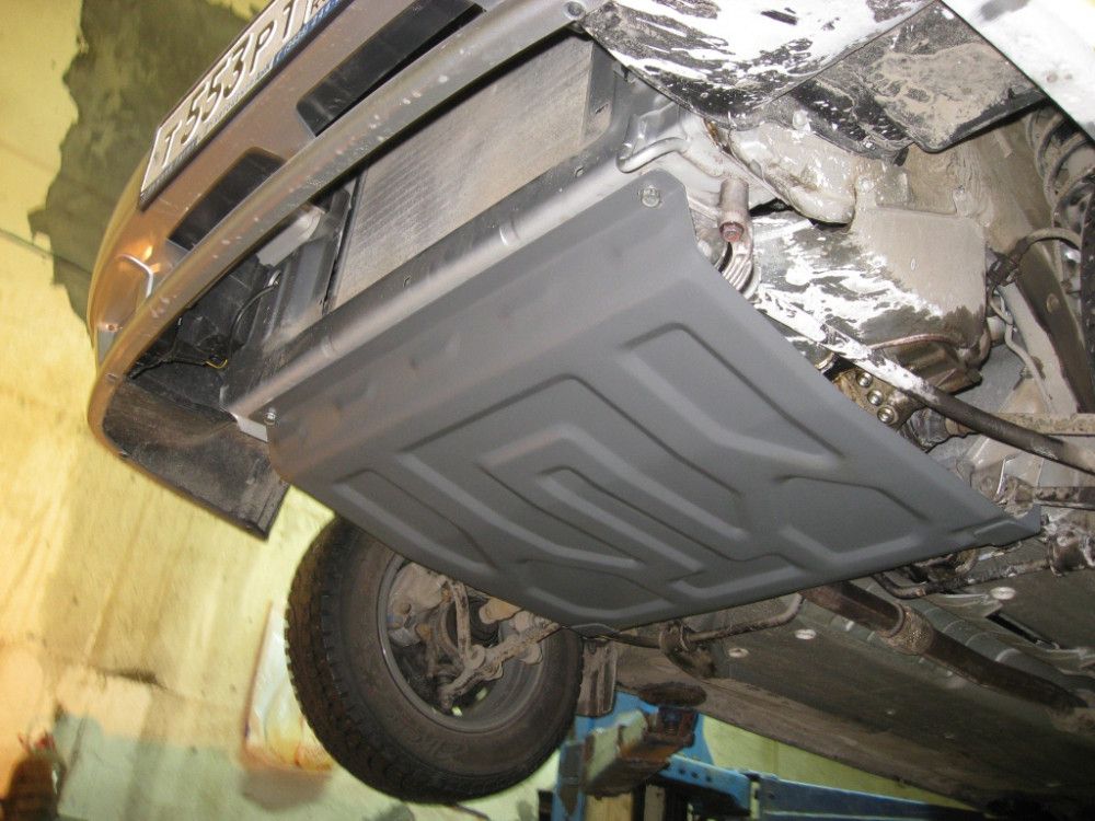 Защита алюминиевая Alfeco для картера и КПП ВАЗ 2109 1987-2011. Артикул ALF.28.040 AL4