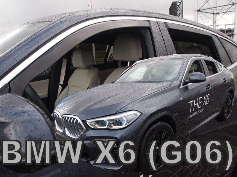 Дефлекторы Heko для окон BMW X6 G06 5дв. 2019-2026. Артикул 11191