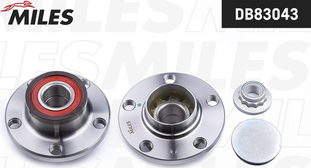 Ступица колеса с интегрированным подшипником Miles задняя правая/левая для Audi A2 2000-2005. Артикул DB83043